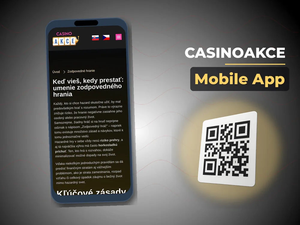 Casinoakce - Mobile App