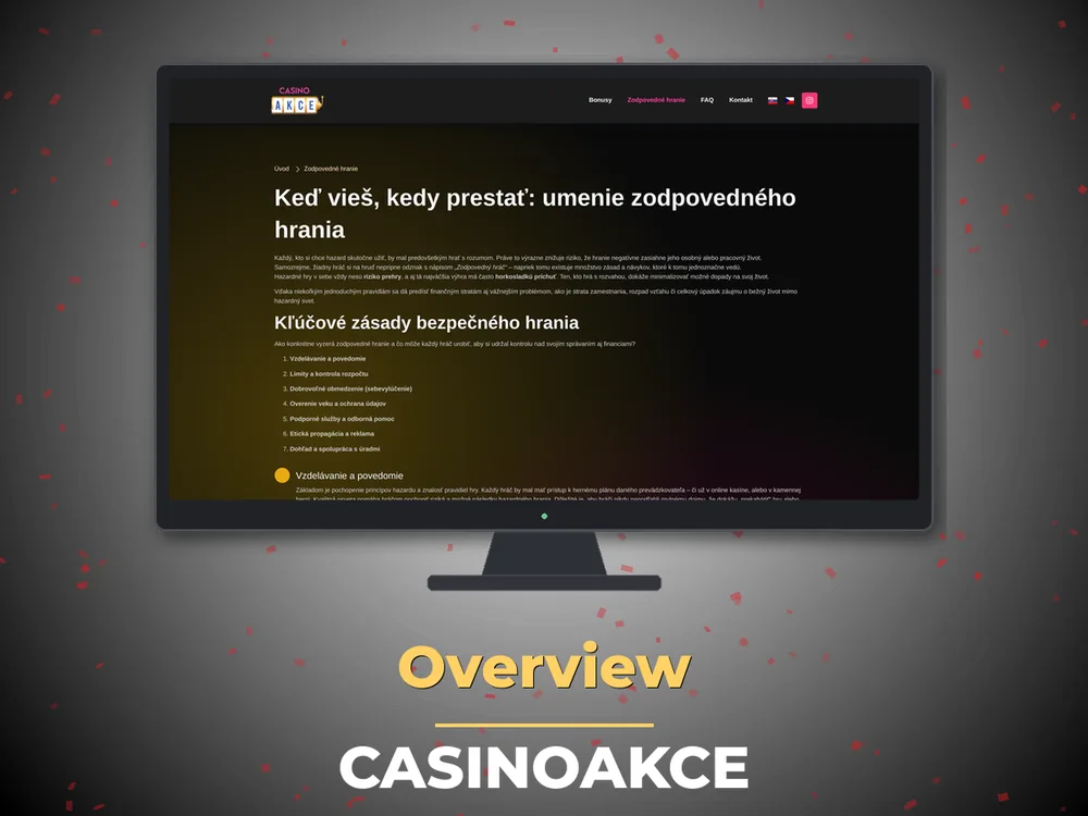 Casinoakce - Overview