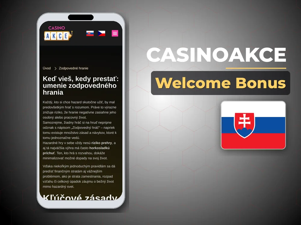Casinoakce - Welcome Bonus