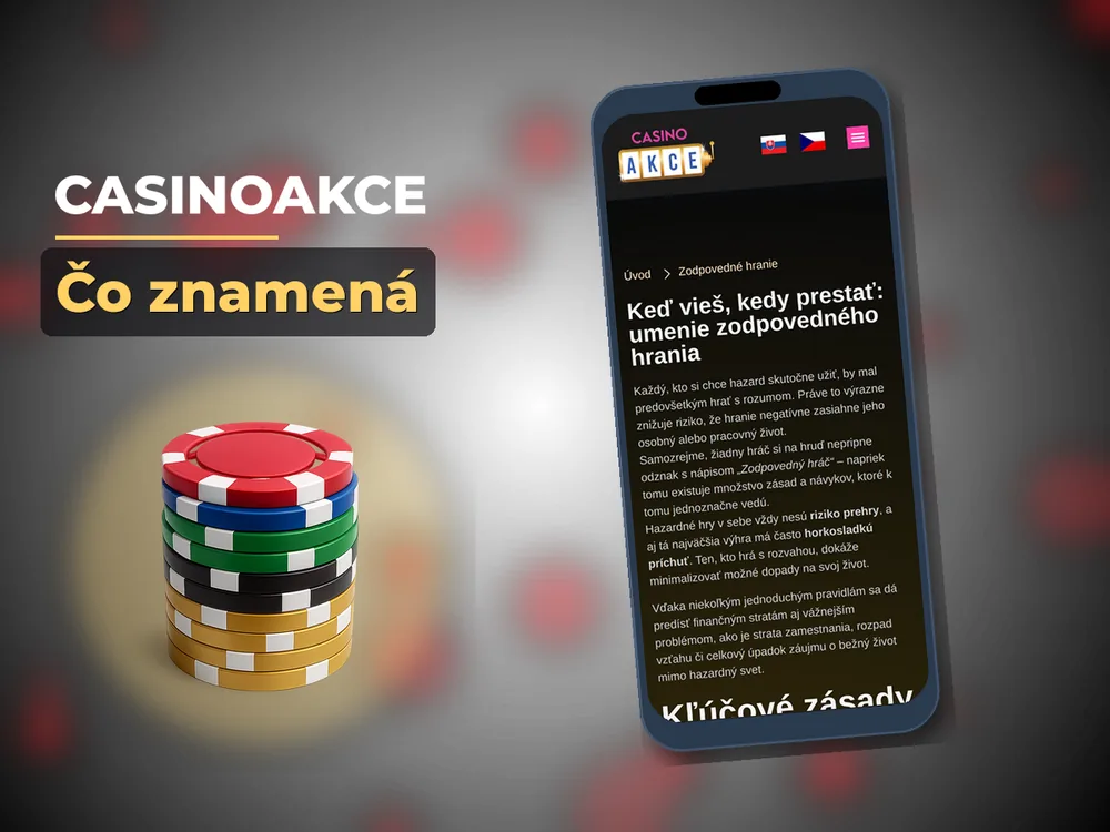 Casinoakce - Mobile App
