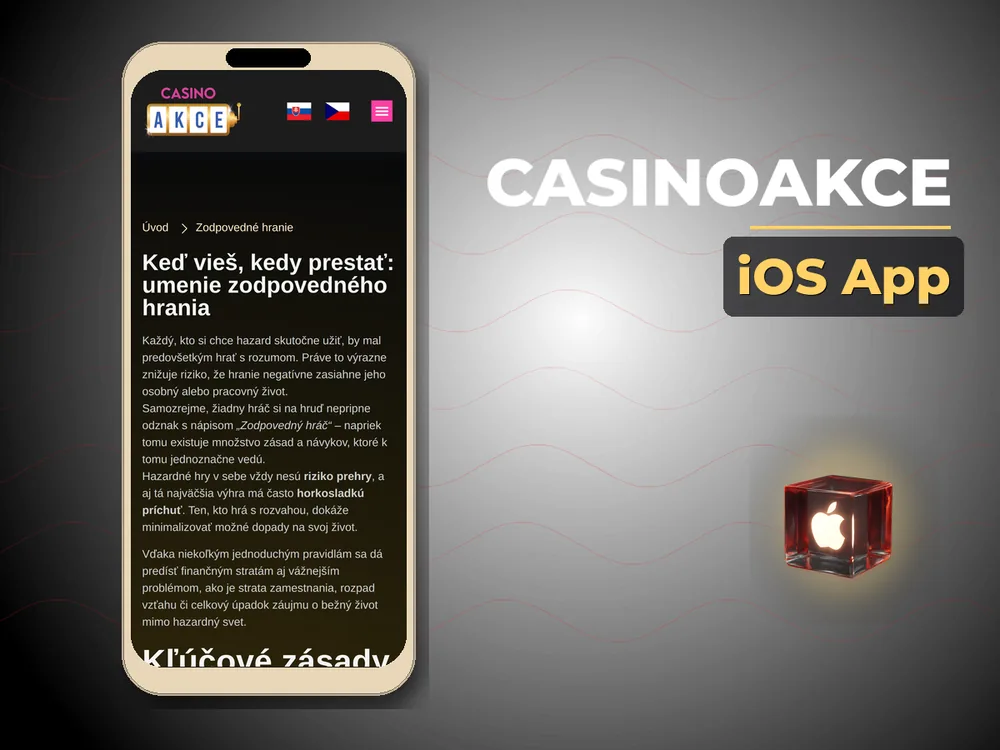 Casinoakce - iOS App