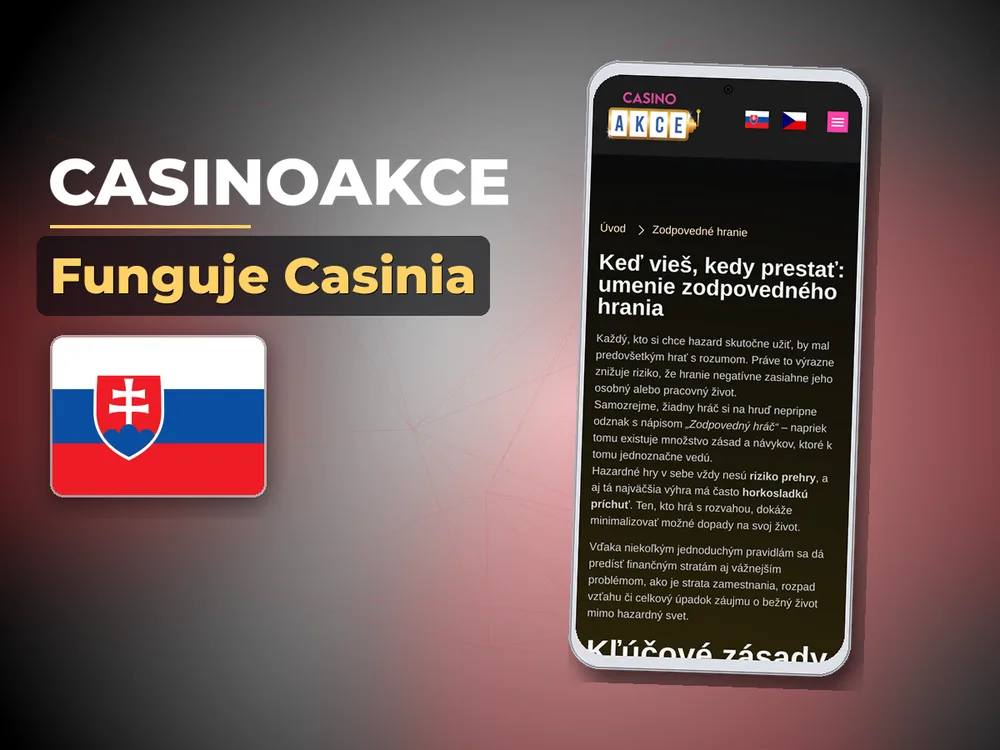 Casinoakce - Funguje Casinia