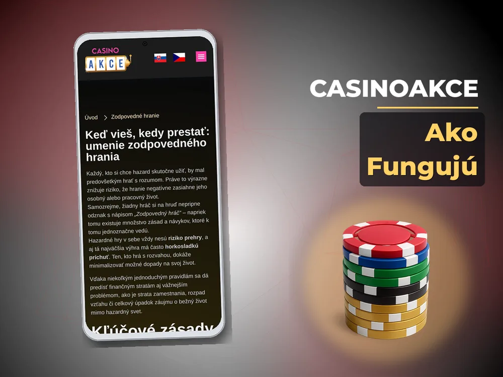 Casinoakce - Ako Fungujú