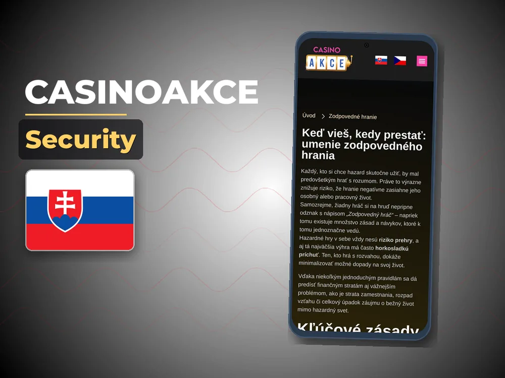 Casinoakce - Security